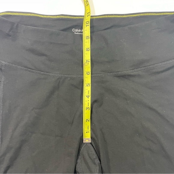 New Calvin Klein Performance High Waist Logo Bike Shorts - Picture 5 of 6